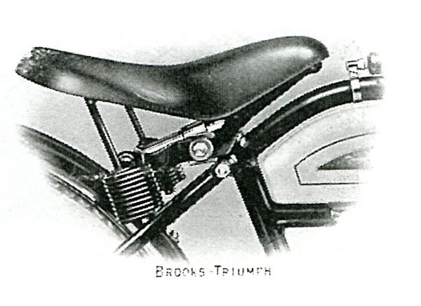 1914 Triumph Brooks Saddle